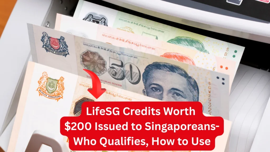 LifeSG Credits Worth $200 Issued to Singaporeans